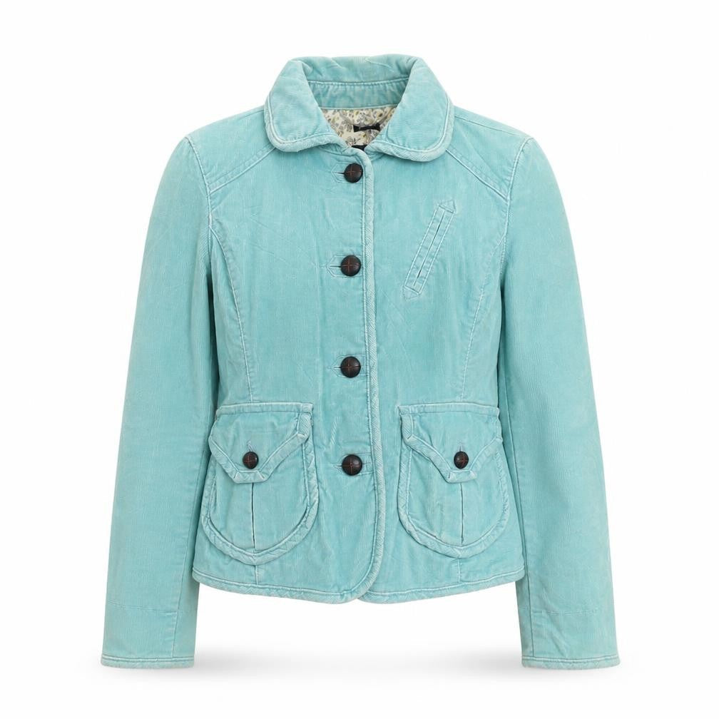 Gap Womens Blue Jacket Size 4 Button