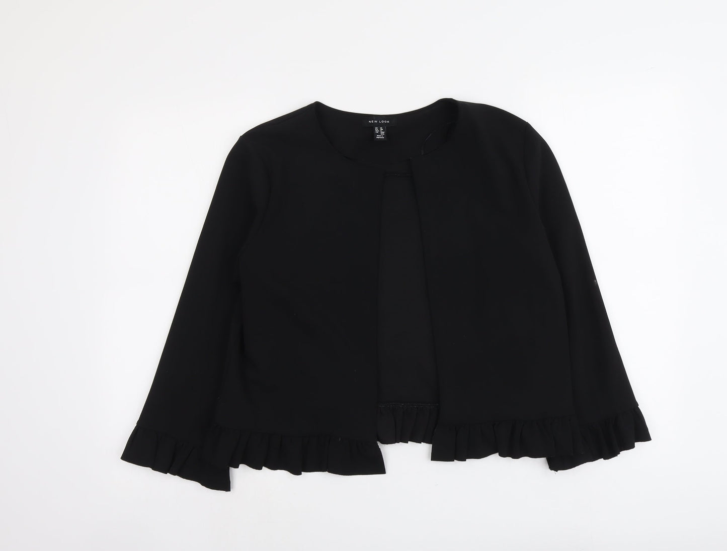 New Look Womens Black Jacket Size 12