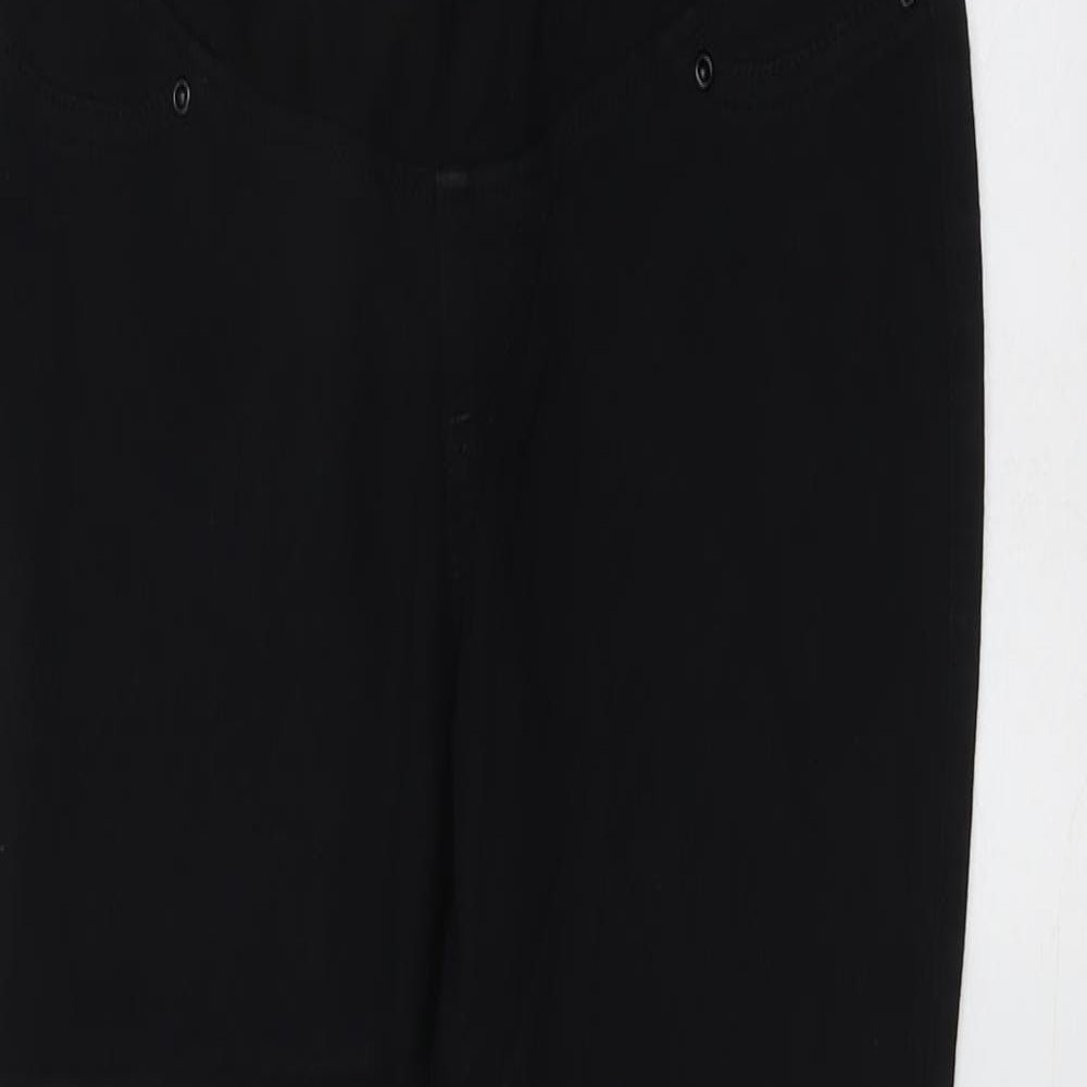 H&M Womens Black Cotton Skinny Jeans Size S L29 in Regular