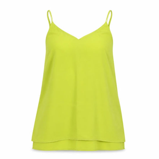 NEXT Womens Green Polyester Camisole Tank Size 10 V-Neck