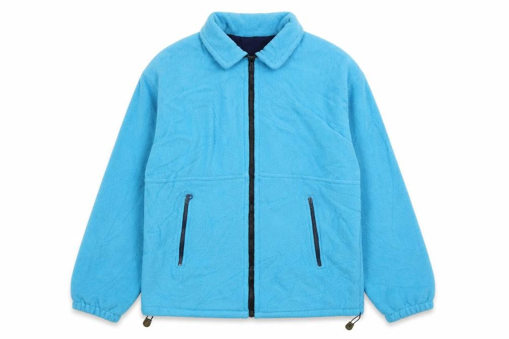 Open Track Womens Blue Jacket Size M Zip