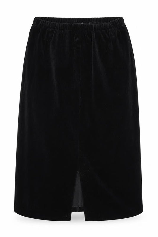 Frank Usher Womens Black Polyester A-Line Skirt Size 28 in