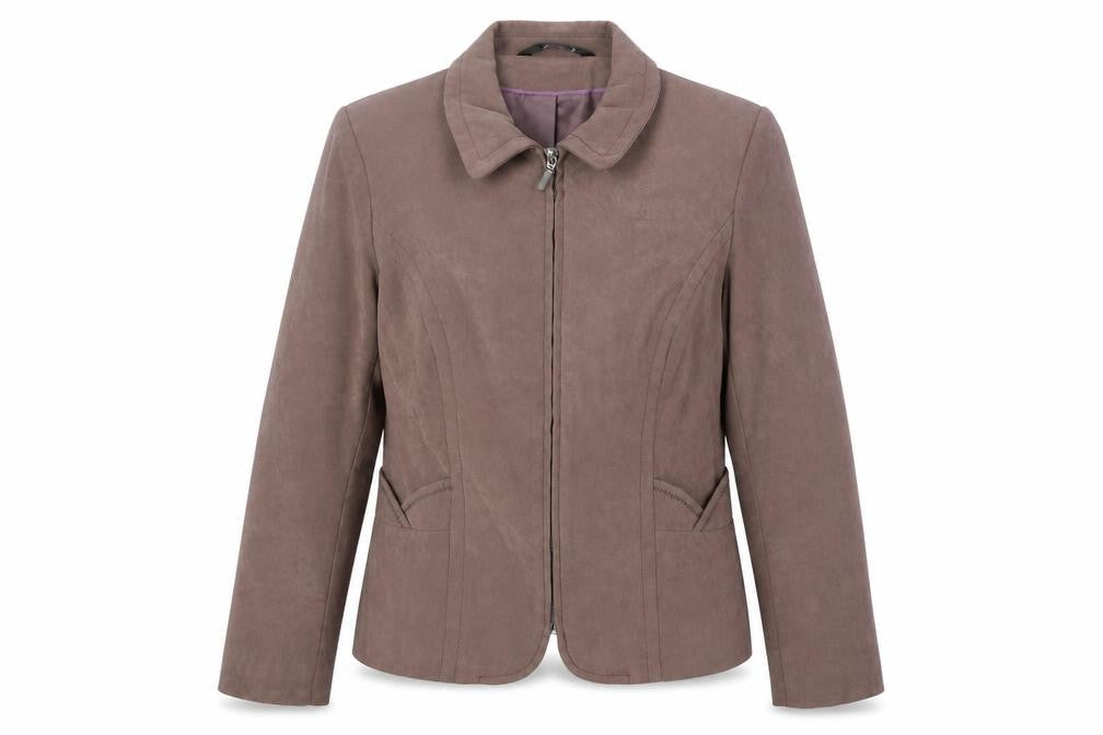 Bonmarché Womens Brown Jacket Size 14 Zip