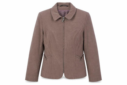 Bonmarché Womens Brown Jacket Size 14 Zip