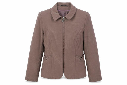Bonmarché Womens Brown Jacket Size 14 Zip