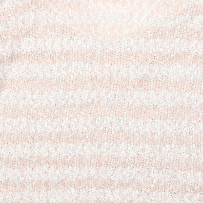 H&M Womens Pink Scoop Neck Striped Polyester Pullover Jumper Size S