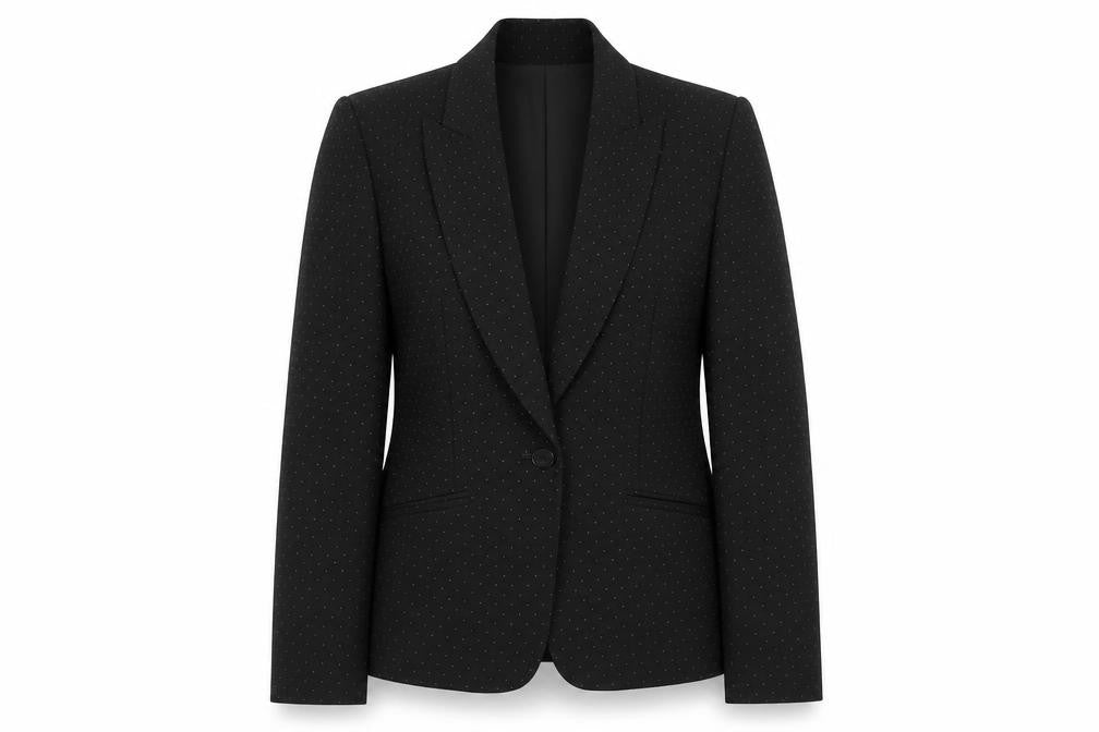 Principles Womens Black Polyester Jacket Suit Jacket Size 12