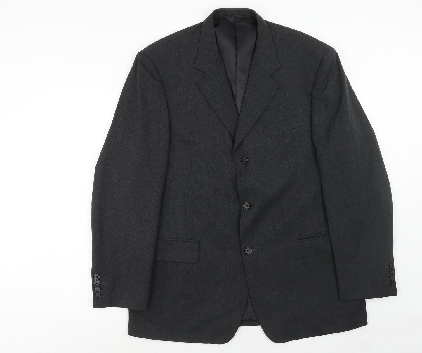 Taylor & Wright Mens Grey Polyester Jacket Suit Jacket Size 44 Regular