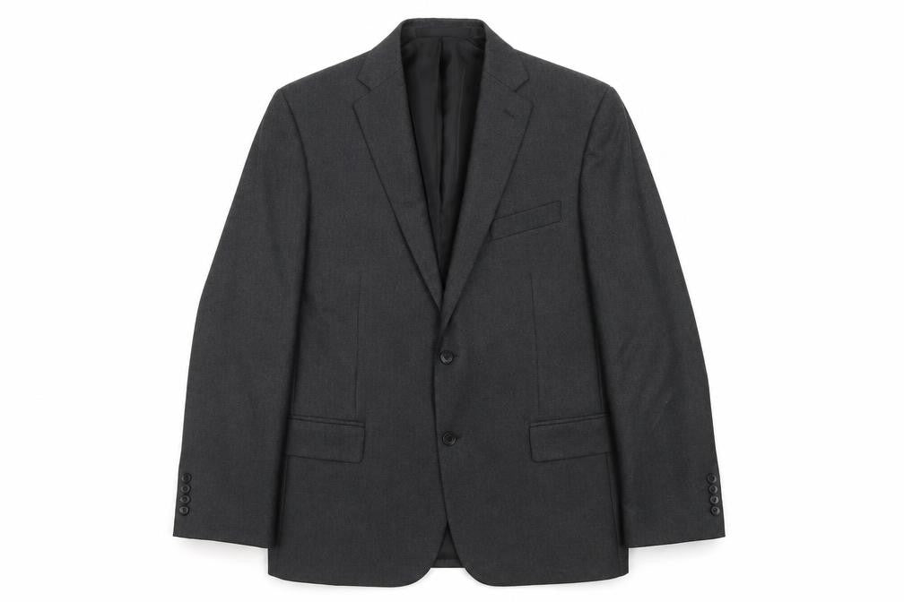 Marks & Spencer Mens Grey Polyester Jacket Suit Jacket Size 42 Regular