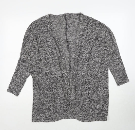 Atmosphere Womens Grey V-Neck Viscose Cardigan Jumper Size S
