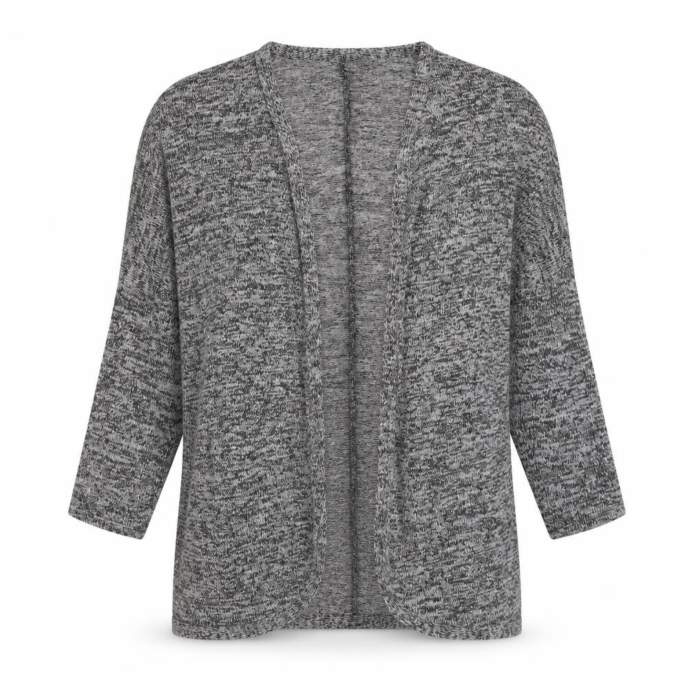 Atmosphere Womens Grey V-Neck Viscose Cardigan Jumper Size S