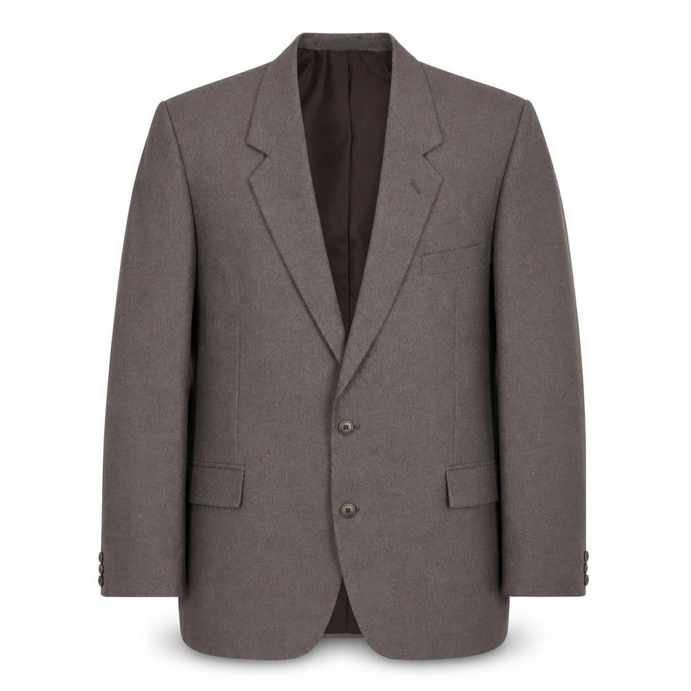 GreenWoods Mens Grey Polyester Jacket Suit Jacket Size 44 Regular
