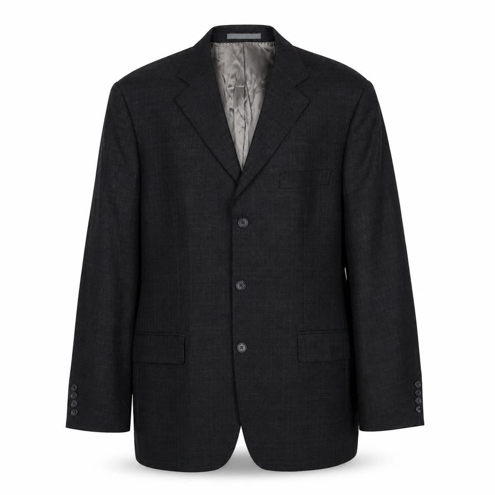 British Tailor Mens Grey Wool Jacket Suit Jacket Size 42 Regular