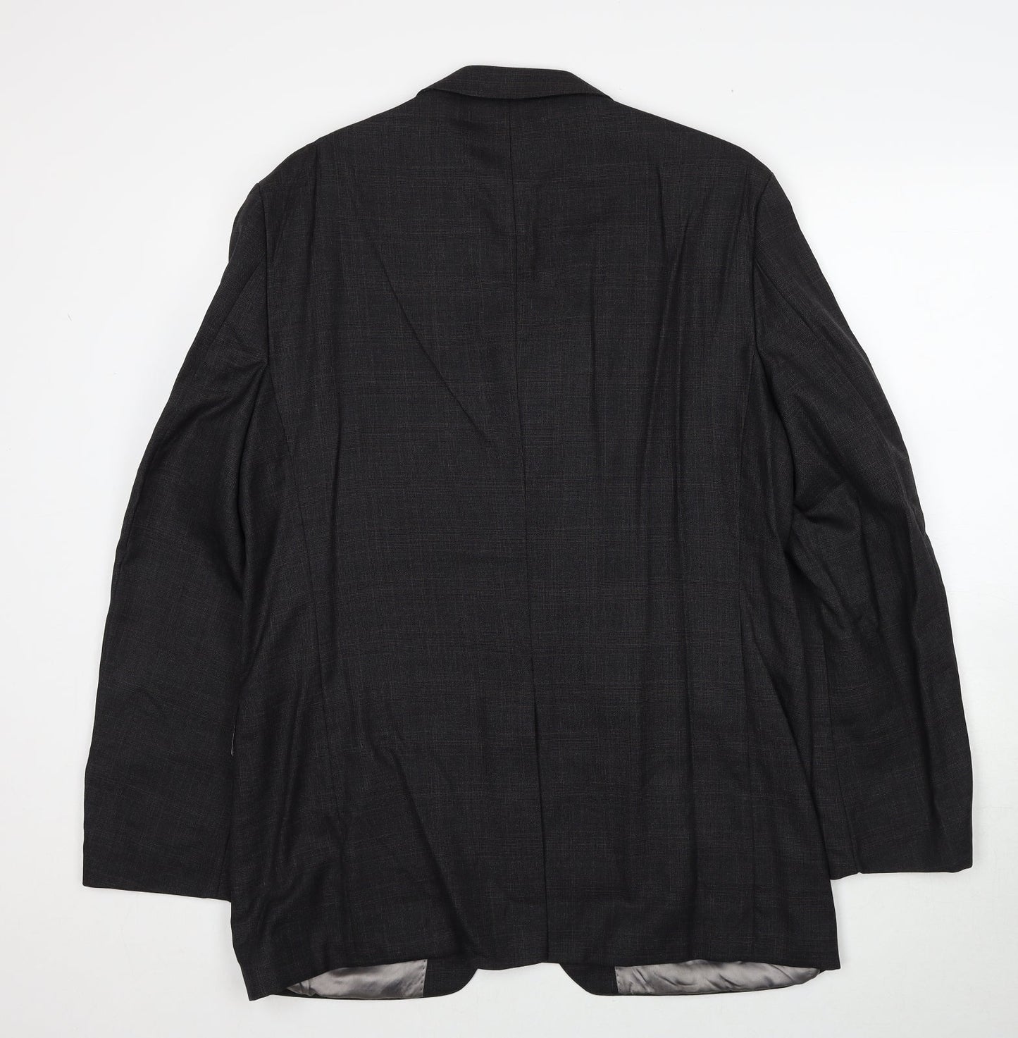 British Tailor Mens Grey Wool Jacket Suit Jacket Size 42 Regular