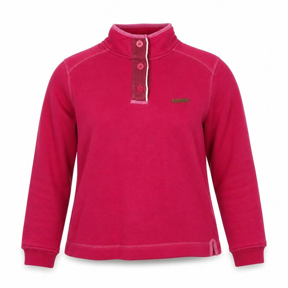 Portwest Womens Pink Cotton Pullover Sweatshirt Size 10 Pullover