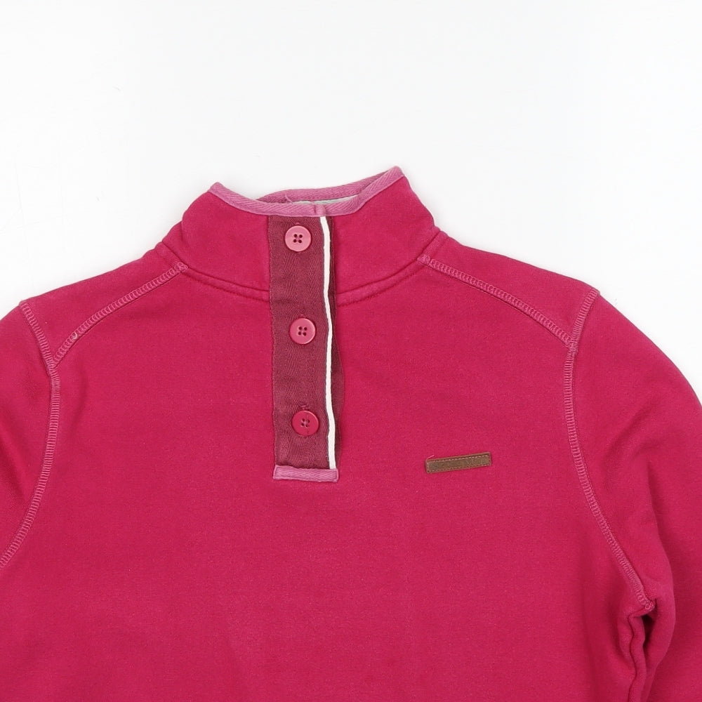 Portwest Womens Pink Cotton Pullover Sweatshirt Size 10 Pullover