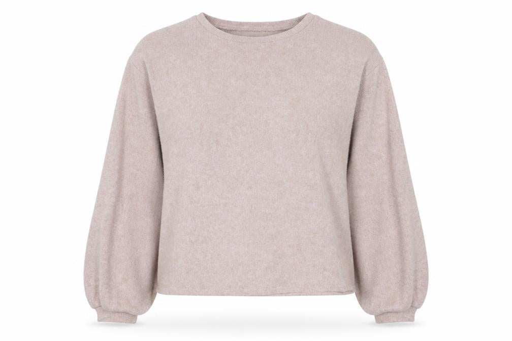 New Look Womens Pink Round Neck Polyester Pullover Jumper Size S