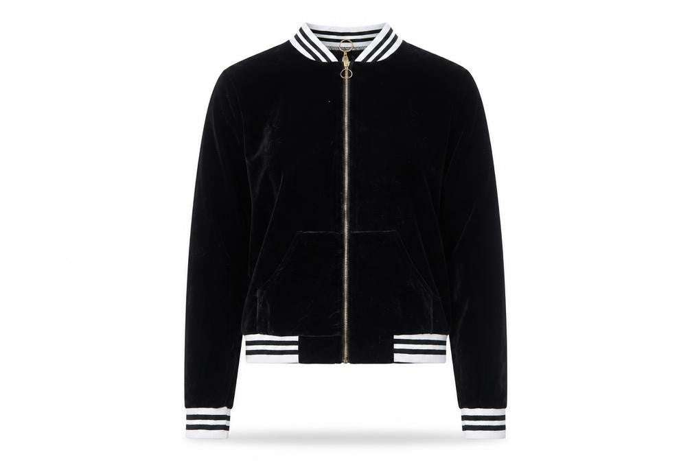 Preworn Womens Black Jacket Size S Zip