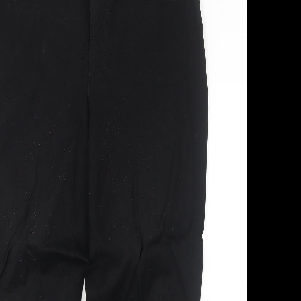The Best Mens Black Cotton Straight Jeans Size 32 in Regular Zip