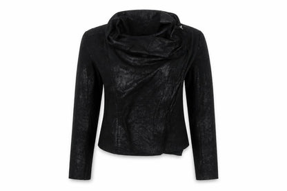 Selection Womens Black Jacket Size 8 Zip