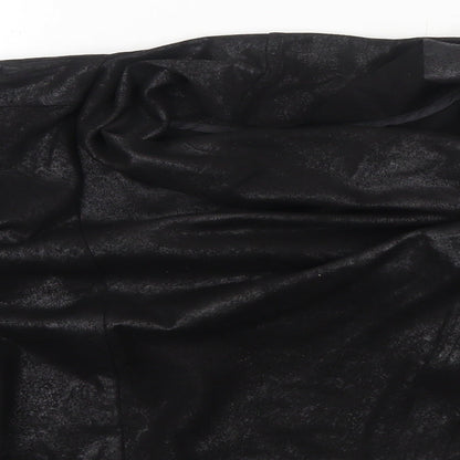 Selection Womens Black Jacket Size 8 Zip