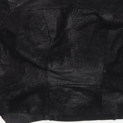 Selection Womens Black Jacket Size 8 Zip