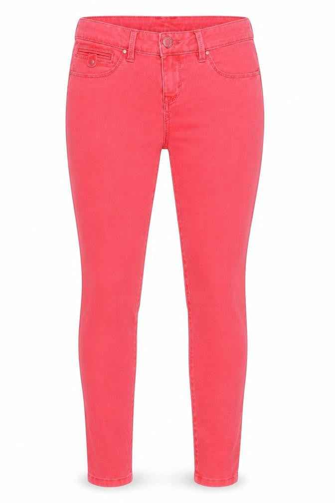 Yes Yes Womens Pink Cotton Skinny Jeans Size 10 Regular Zip