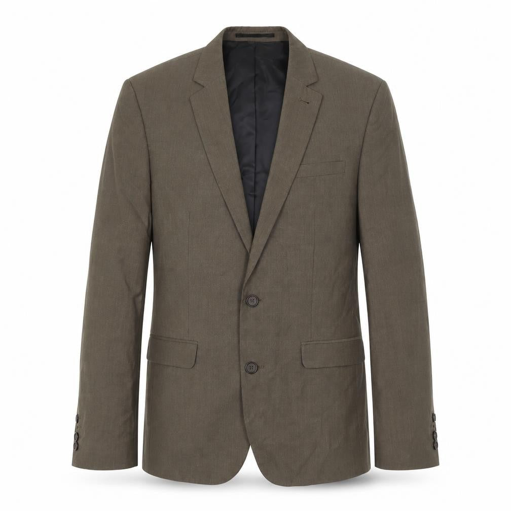 ASOS Mens Grey Polyester Jacket Suit Jacket Size 40 Regular