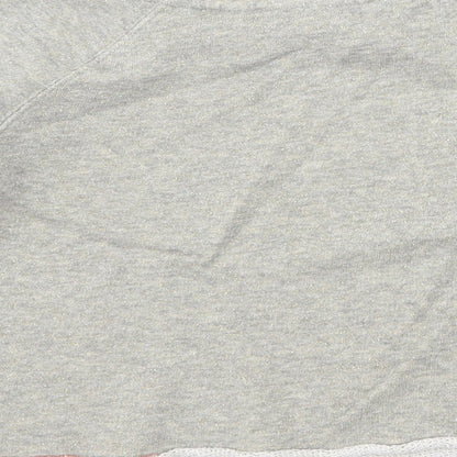 Next Girls Grey Cotton Pullover Sweatshirt Size 4XL Pullover - Ballerina Girl