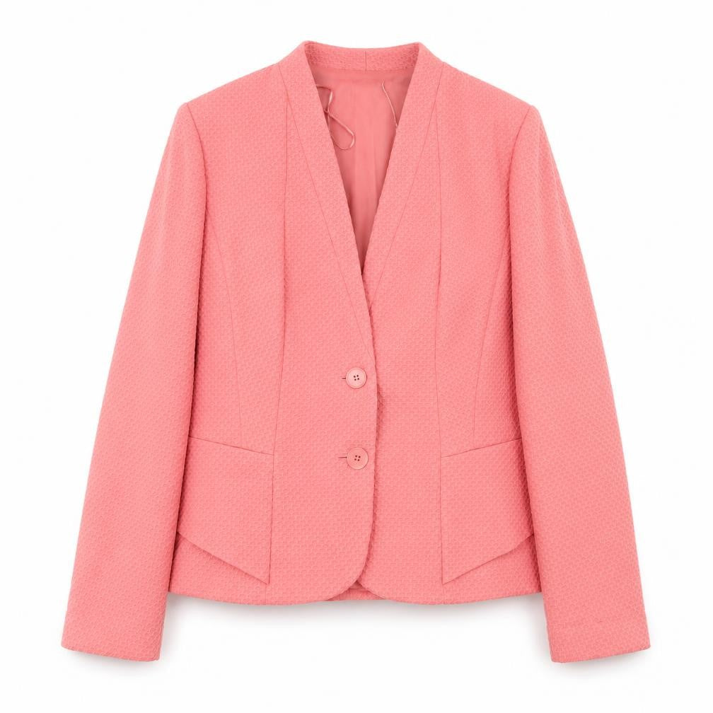 Gerry Weber Womens Pink Jacket Blazer Size 12 Button
