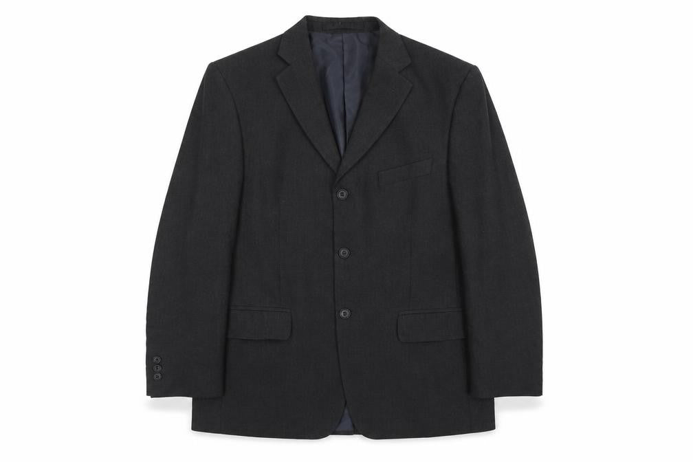 Marks & Spencer Mens Grey Polyester Jacket Suit Jacket Size 40 Regular