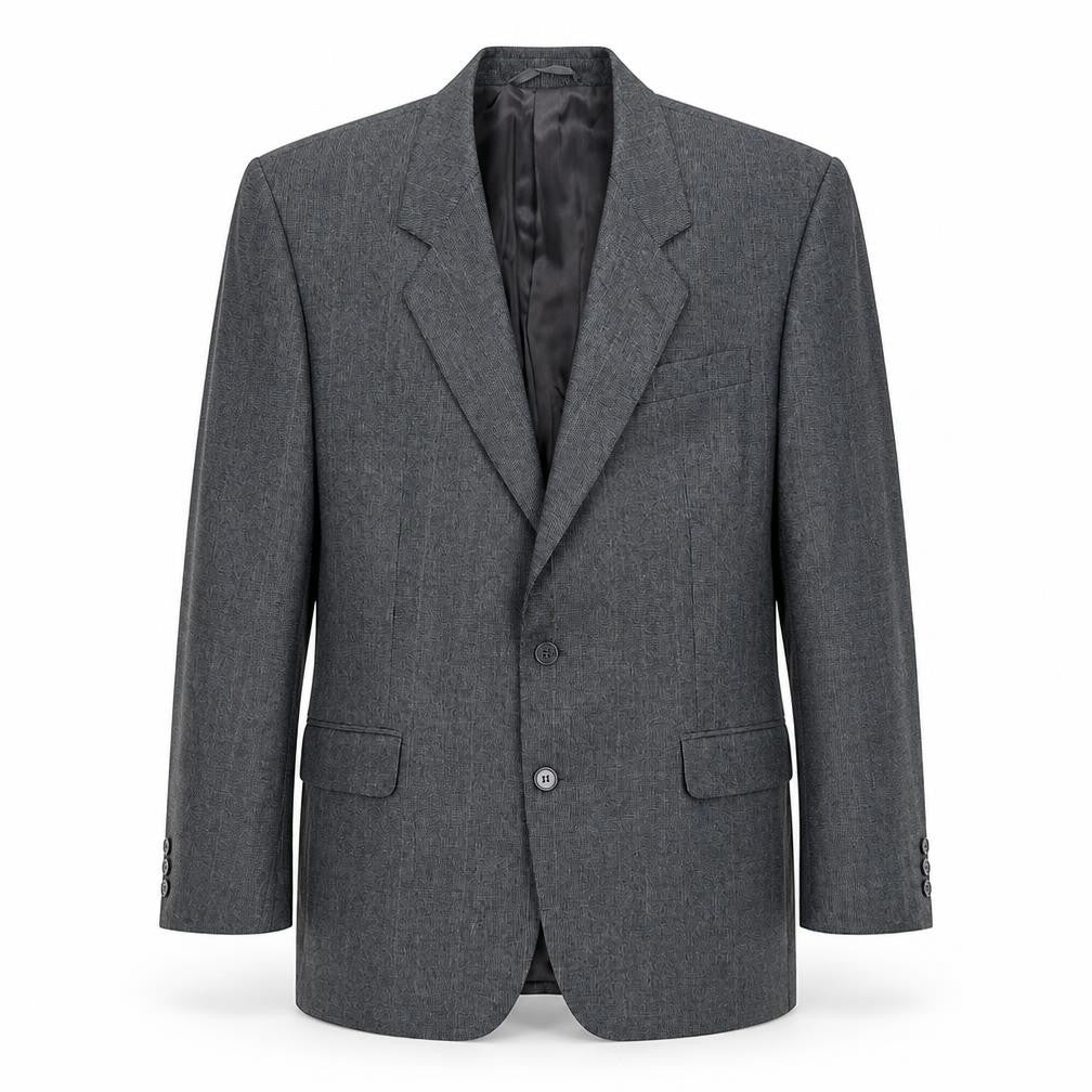 James Barry Mens Grey Wool Jacket Suit Jacket Size 42 Regular