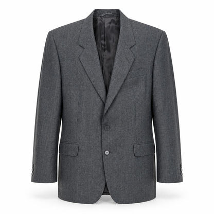 James Barry Mens Grey Wool Jacket Suit Jacket Size 42 Regular