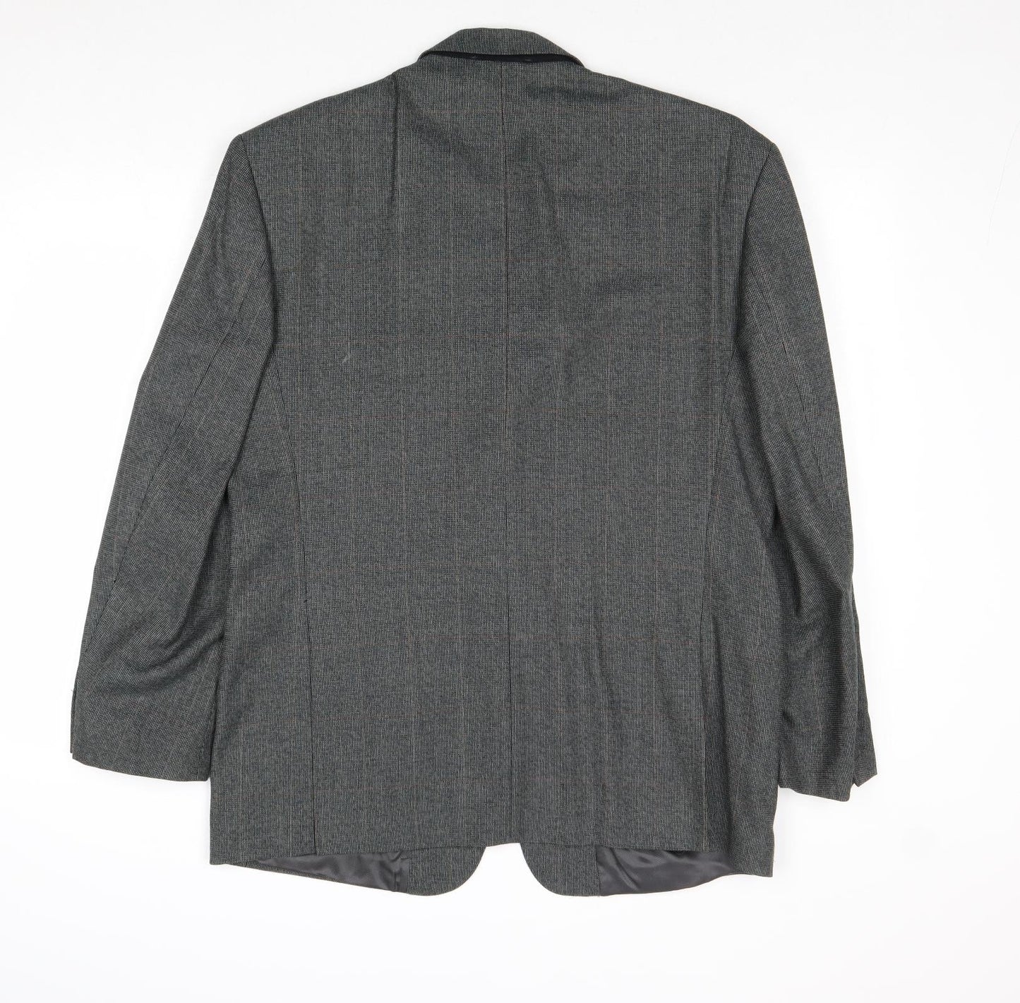 James Barry Mens Grey Wool Jacket Suit Jacket Size 42 Regular