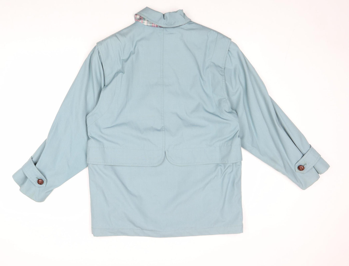 Telemac Womens Blue Jacket Size S Zip