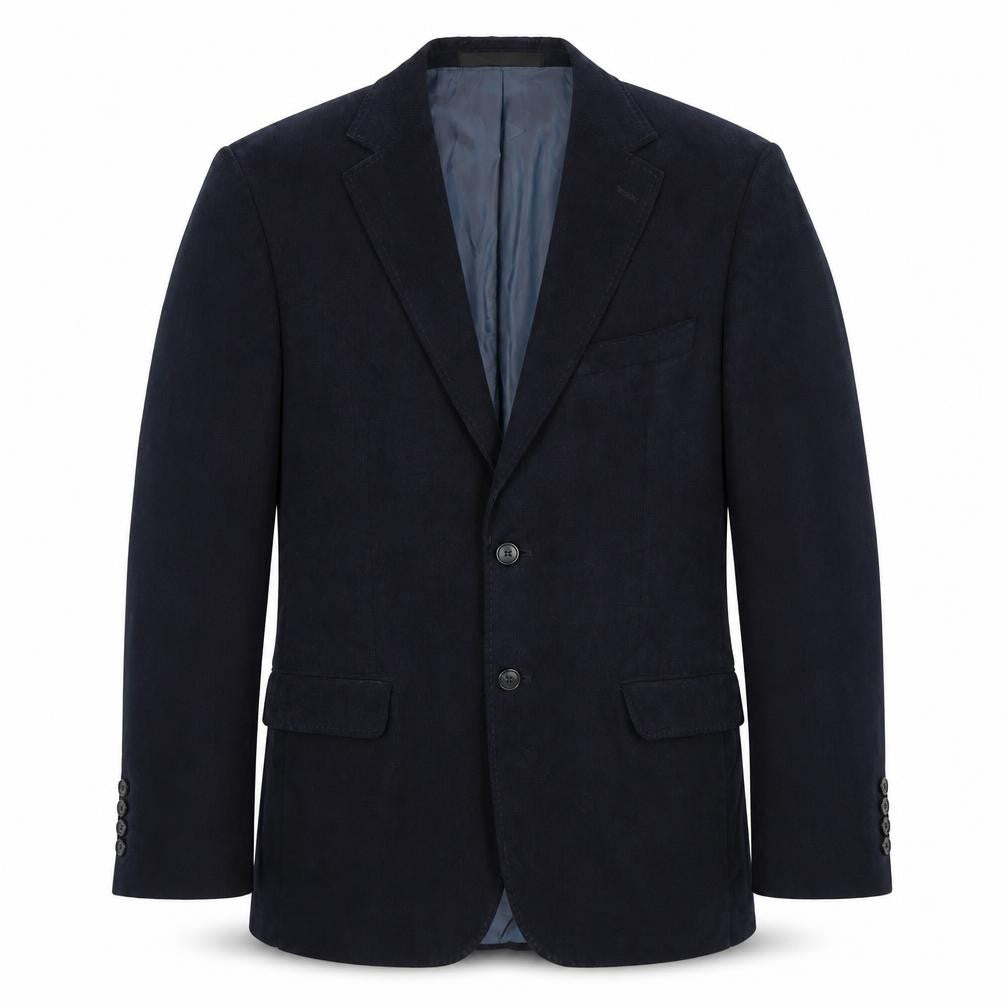 Marks & Spencer Mens Blue Polyester Jacket Blazer Size 38 Regular