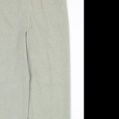 Classics Womens Grey Polyester Trousers Size 10 Regular