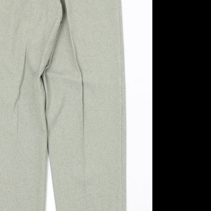 Classics Womens Grey Polyester Trousers Size 10 Regular