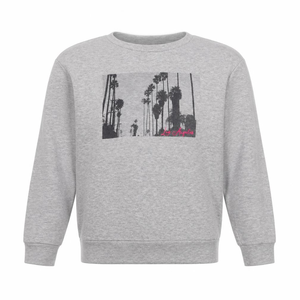 NEXT Mens Grey Cotton Pullover Sweatshirt Size S - Los Angeles