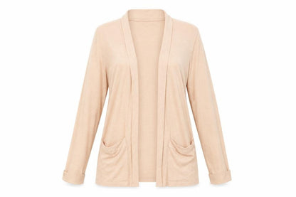 Forever 21 Womens Pink Collared Polyester Cardigan Jumper Size M - Open