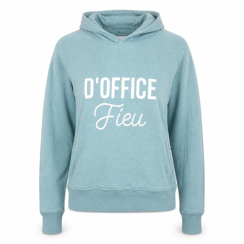 Stanley Stella Womens Blue Cotton Pullover Hoodie Size S Pullover - D'Office Fieu