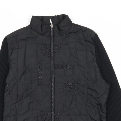 Klass Womens Black Jacket Size M Zip