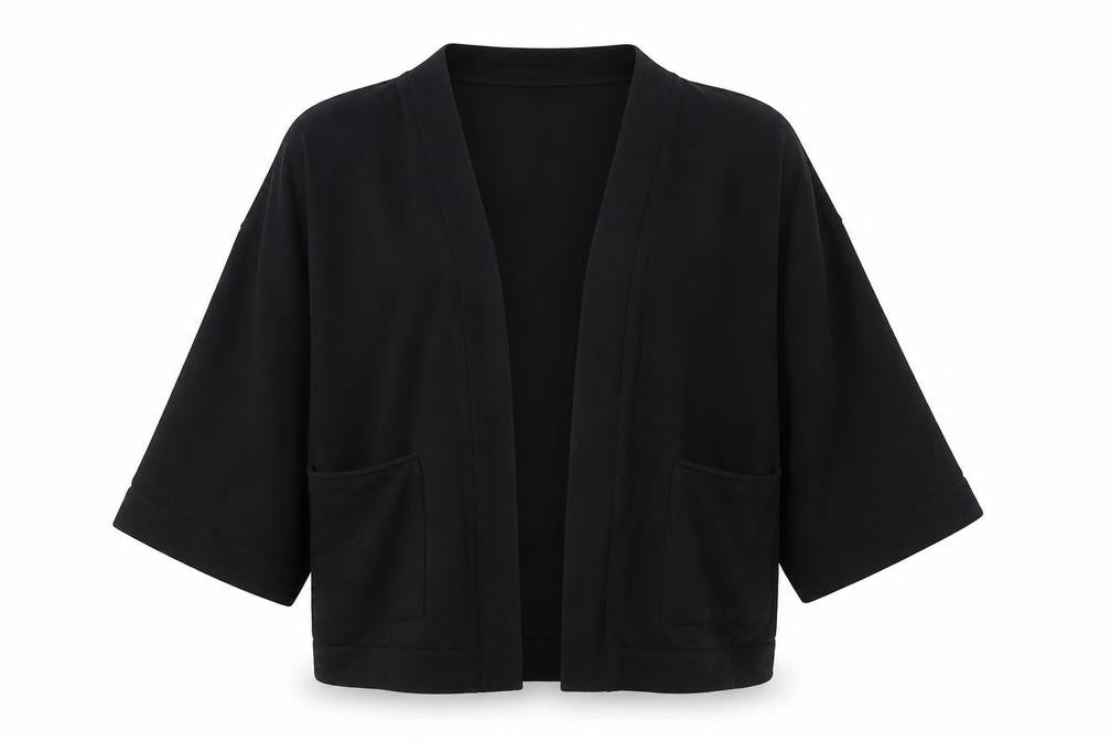 Very Womens Black V-Neck Viscose Cardigan Jumper Size M
