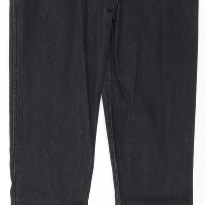 Dorothy Perkins Womens Black Cotton Jegging Jeans Size 12 Regular