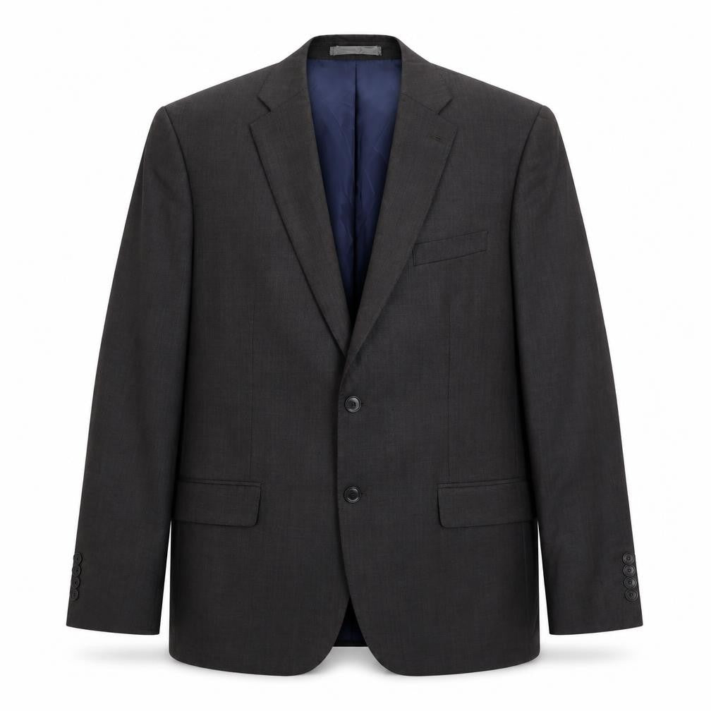 Marks & Spencer Mens Grey Polyester Jacket Suit Jacket Size 42 Regular