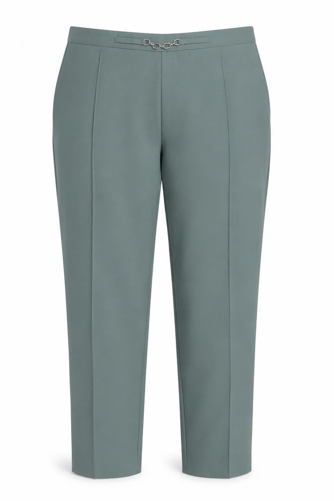 EWM Womens Green Polyester Trousers Size 20 Regular