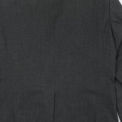Next Mens Grey Polyester Jacket Suit Jacket Size 40 Regular