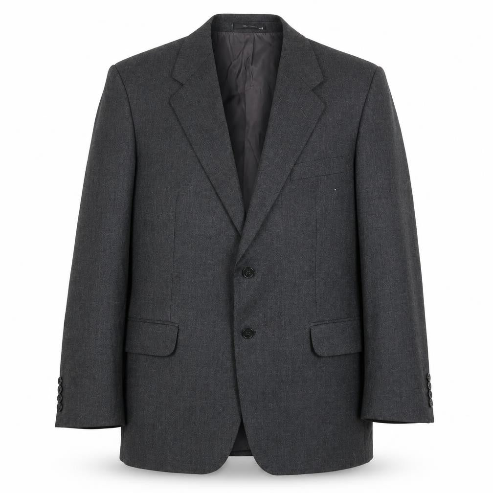 Marks & Spencer Mens Grey Polyester Jacket Suit Jacket Size 42 Regular