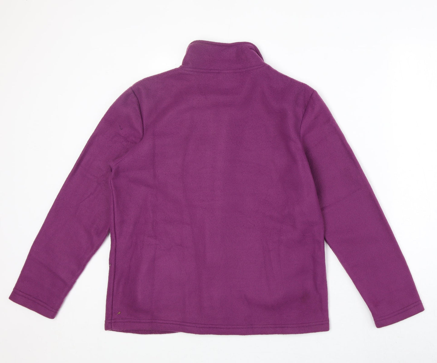 Anne De Lancay Womens Purple Jacket Size S Zip