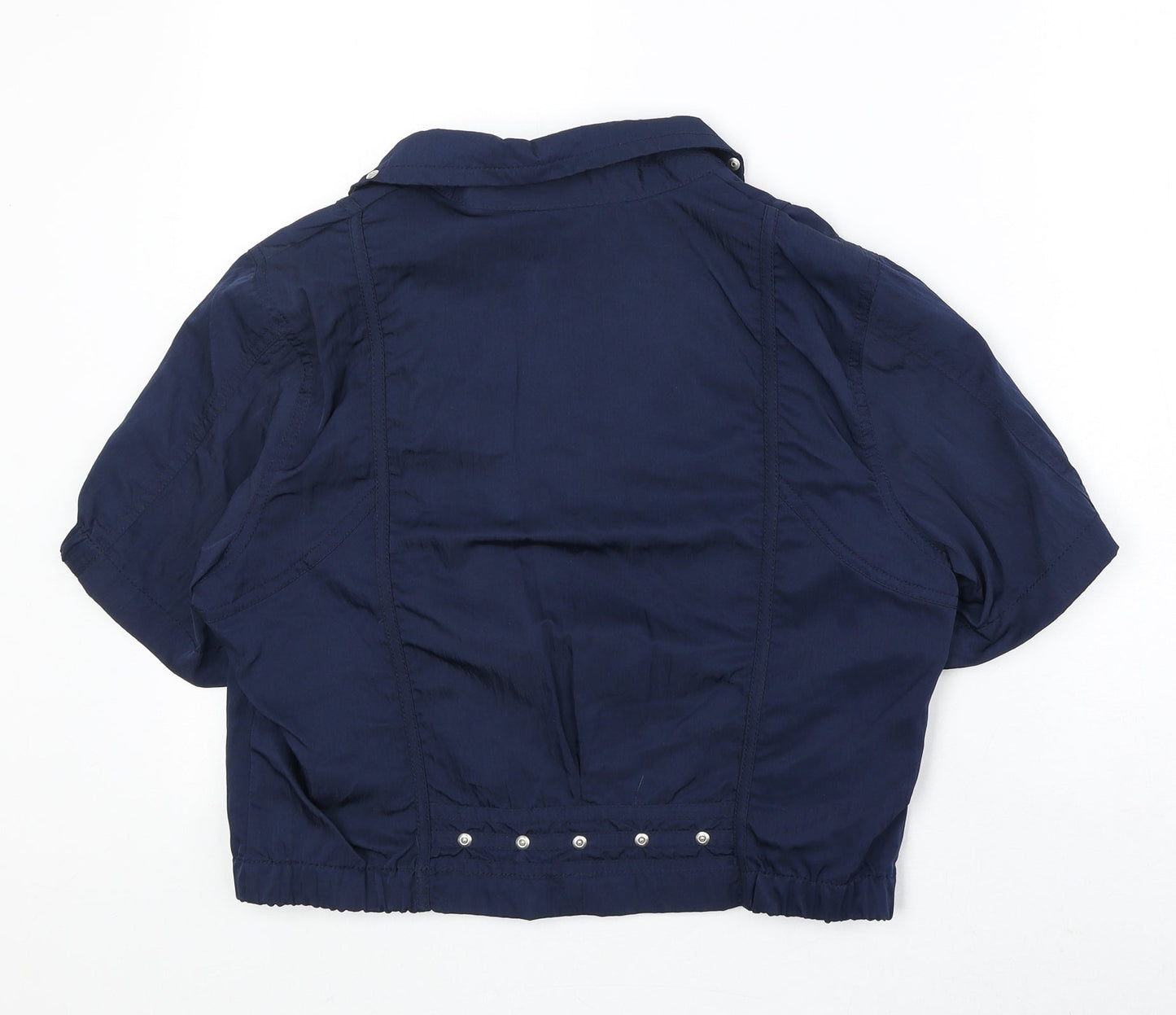 Brandtex Womens Blue Jacket Size 14 Zip